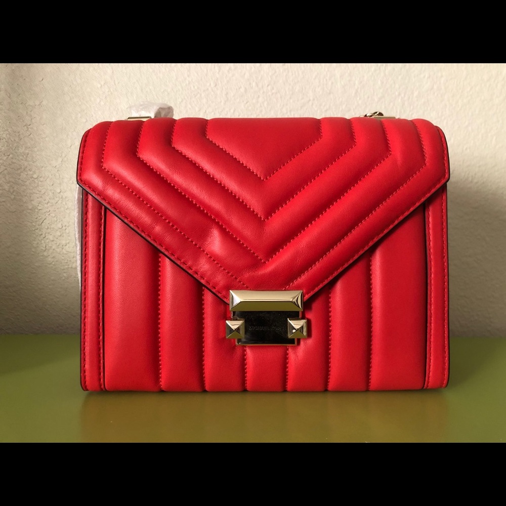 Authentic NWT Michael Michael Kors RED